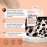 Kitsch Exfoliating Glove - Korean Exfoliating Mitt & Deep Exfoliating Body Scrubber for Shower, Bath | Body Exfoliator, Dead Skin Remover | Skin Care for Smooth, Renewed Skin - 1pc, Leopard