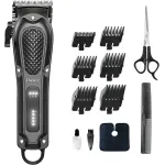 Haokry Hair Clippers for Men Professional - Cordless&Corded Barber Clippers for Hair Cutting & Grooming Rechargeable Beard Trimmer