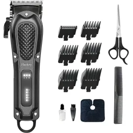 Haokry Hair Clippers for Men Professional - Cordless&Corded Barber Clippers for Hair Cutting & Grooming Rechargeable Beard Trimmer