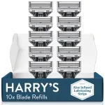 Harry\'s Razor Blades for Men - 10 Count - Premium Razor Blade Refill Cartridges