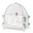 Baby Crib Tent Safety Net, Durable Strong Self-Locking Zippers, Protects from Climbing Out and, Insects, Mosquitoes, Installs with Rods (Crib 52.25 - 28.25)