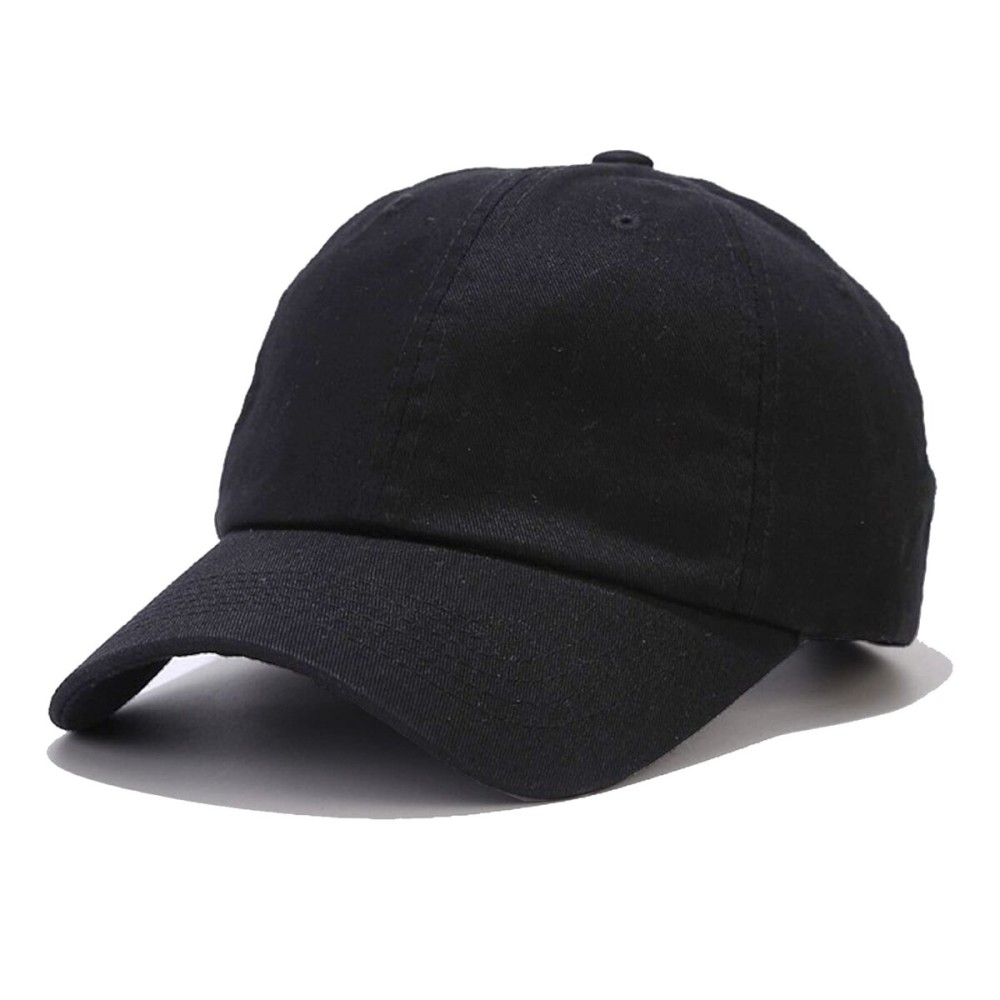NPQQUAN Original Classic Low Profile Baseball Cap Golf Dad Hat Adjustable Cotton Hats Men Women Unconstructed Plain Cap Black NPQQUAN Original Classic Low Profile Baseball Cap Golf Dad Hat Adjustable Cotton Hats Men Women Unconstructed Plain Cap Black