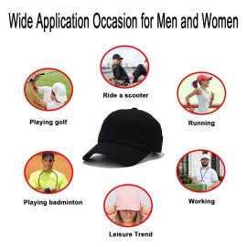 NPQQUAN Original Classic Low Profile Baseball Cap Golf Dad Hat Adjustable Cotton Hats Men Women Unconstructed Plain Cap Black NPQQUAN Original Classic Low Profile Baseball Cap Golf Dad Hat Adjustable Cotton Hats Men Women Unconstructed Plain Cap Black