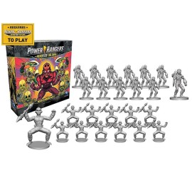 Renegade Games Studios Power Rangers Heroes of The Grid: Merciless Minions Pack 1 - Expansion to Heroes of The Grid. 2-5 Players, Ages 14+, 45-60 Min Game Play