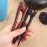 2PCS Wooden Hair Sticks French Twist Hair Pin, Handmade Ebony Sandalwood Hair Forks Hair Sticks for Buns, Vintage Chinese Hair Pins Hair Chopsticks for Long Thick Hair Women Chignon Bun Updo Hairstyle