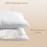 Obruosci Luxury Pillow Inserts, Pack of 4, 16 x 16 inches Hypoallergenic Ultra Soft White Polyester Microfiber Durable Couch Cushion Fillers