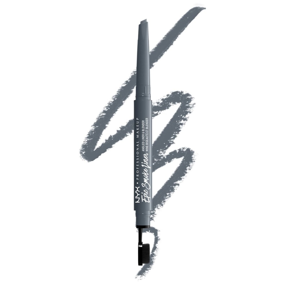 NYX PROFESSIONAL MAKEUP Epic Smoke Liner, Vegan Smokey Eyeliner - Slate Smoke (Gray) NYX PROFESSIONAL MAKEUP Epic Smoke Liner, Vegan Smokey Eyeliner - Slate Smoke (Gray)