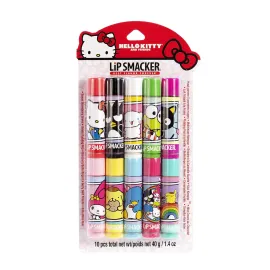 Lip Smacker Sanrio Hello Kitty & Friends Pack - 10 Moisturizing Lip Balms, Hydrating & Protecting - Cruelty-Free Lip Smacker Sanrio Hello Kitty & Friends Pack - 10 Moisturizing Lip Balms, Hydrating & Protecting - Cruelty-Free