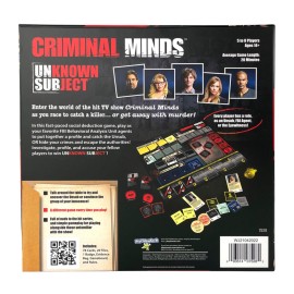 Criminal Minds Unknown Subject Board Games for Adults - Adult Games for Game Night, Social Deduction, Board Games for Family Night, Family Game, Ages 14+, 5-8 Multi-Player Games