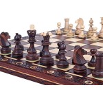 Chess and games shop Muba Beautiful Handcrafted Wooden Chess Set with Board and Chess Pieces - Gift idea Products (16inch (40 cm)), 1-2 Players