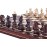 Chess and games shop Muba Beautiful Handcrafted Wooden Chess Set with Board and Chess Pieces - Gift idea Products (16inch (40 cm)), 1-2 Players