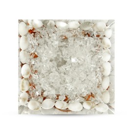 Jet International Lab Tested Original Crystal Gomati Chakra Laxmi Pyramid for Home, Office - Rudraksha | Shree Yantra | Kauri and Ratti for Vastu Money Good Wealth Good Luck and Prosperity - 4 Inch Jet International Lab Tested Original Crystal Gomati Chakra Laxmi Pyramid for Home, Office - Rudraksha | Shree Yantra | Kauri and Ratti for Vastu Money Good Wealth Good Luck and Prosperity - 4 Inch