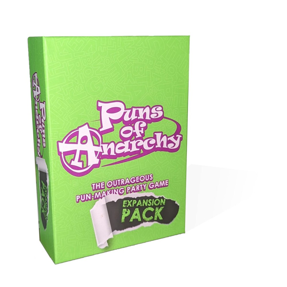 Puns of Anarchy Expansion Pack - The Outrageous Pun-Making Game - Nothing is Safe from Becoming Hilarious Wordplay for Creative People Puns of Anarchy Expansion Pack - The Outrageous Pun-Making Game - Nothing is Safe from Becoming Hilarious Wordplay for Creative People