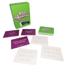 Puns of Anarchy Expansion Pack - The Outrageous Pun-Making Game - Nothing is Safe from Becoming Hilarious Wordplay for Creative People Puns of Anarchy Expansion Pack - The Outrageous Pun-Making Game - Nothing is Safe from Becoming Hilarious Wordplay for Creative People