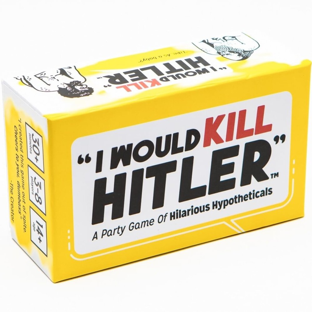 I Would Kill Hitler - The Super Adult Storytelling Party Game of Ethical Dilemmas and Hilarious Hypotheticals