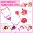 Liberry Doctor Kit for Toddlers 3-5 Years Old, 18-Piece Doctor Bag Pretend Play Toys, Durable Medical Kit with Toy Stethoscope, Pink Doctor Gift for Girls