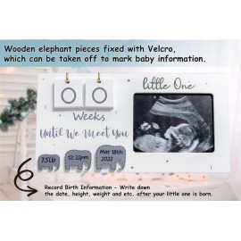 Sonogram Picture Frame, Ultrasound Photo Frame with Baby Countdown Weeks, Expecting Parents to be Pregnancy Gift Congratulations Pregnancy Must Have Grandparent Baby Announcement First Time Mom to Be Sonogram Picture Frame, Ultrasound Photo Frame with Baby Countdown Weeks, Expecting Parents to be Pregnancy Gift Congratulations Pregnancy Must Have Grandparent Baby Announcement First Time Mom to Be