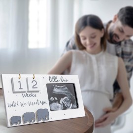 Sonogram Picture Frame, Ultrasound Photo Frame with Baby Countdown Weeks, Expecting Parents to be Pregnancy Gift Congratulations Pregnancy Must Have Grandparent Baby Announcement First Time Mom to Be Sonogram Picture Frame, Ultrasound Photo Frame with Baby Countdown Weeks, Expecting Parents to be Pregnancy Gift Congratulations Pregnancy Must Have Grandparent Baby Announcement First Time Mom to Be
