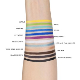 L.A. COLORS Gel Eyeliner, Flash White CP635 L.A. COLORS Gel Eyeliner, Flash White CP635