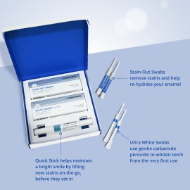 Power Swabs - 7 Day Professional Teeth Whitening Kit - for at Home Use - Easy 5 Minute Teeth Whitening - Dentist Formulated Teeth Whitening Swabs to Remove Stains Power Swabs - 7 Day Professional Teeth Whitening Kit - for at Home Use - Easy 5 Minute Teeth Whitening - Dentist Formulated Teeth Whitening Swabs to Remove Stains