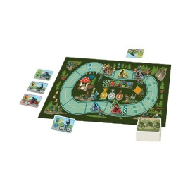 Rio Grande Games: Full Throttle - Moped Racing Betting Card Drafting Boardgame, 2-6 Players, Ages 14+, 30-60 Min, Multicolor Rio Grande Games: Full Throttle - Moped Racing Betting Card Drafting Boardgame, 2-6 Players, Ages 14+, 30-60 Min, Multicolor