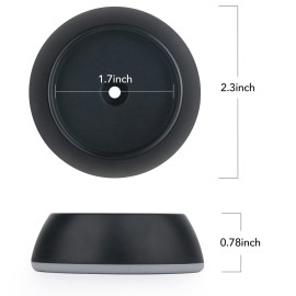 4 Pack Baby Gate Wall Protector Wall Cups for Child Pressure Mounted Stair Safety Gate, Protect Walls & Doorways from Pet & Dog Gates, Black 4 Pack Baby Gate Wall Protector Wall Cups for Child Pressure Mounted Stair Safety Gate, Protect Walls & Doorways from Pet & Dog Gates, Black