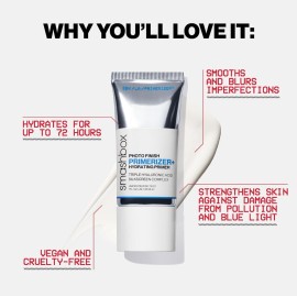 Smashbox Photo Finish Primerizer + Hydrating Primer | Hyaluronic Acid, Long Lasting, Dewy, Vegan + Cruelty Free, 1 Fl Oz Smashbox Photo Finish Primerizer + Hydrating Primer | Hyaluronic Acid, Long Lasting, Dewy, Vegan + Cruelty Free, 1 Fl Oz