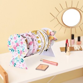 Basumee Headband Holder and Organizer for Hair Accessories - Display and Storage for Girls\' Hair Hoops, Headbands, Home Decor Basumee Headband Holder and Organizer for Hair Accessories - Display and Storage for Girls\' Hair Hoops, Headbands, Home Decor