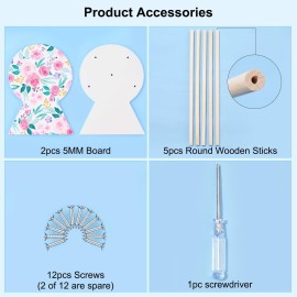 Basumee Headband Holder and Organizer for Hair Accessories - Display and Storage for Girls\' Hair Hoops, Headbands, Home Decor Basumee Headband Holder and Organizer for Hair Accessories - Display and Storage for Girls\' Hair Hoops, Headbands, Home Decor