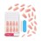 KISS Bare But Better TruNude Fake Nails Nude Nail Shades Manicure Set, \'Nude Glow\', 28 Chip Proof, Smudge Proof Glue-On Nails