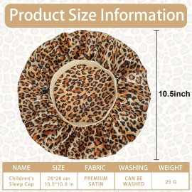 4 PCS Kids Satin Bonnet Child Sleeping Cap,Soft Silk Bonnet Elastic Wide Band,Breathable Baby Bonnets Night Sleep Caps,Colorful Night Hats Satin Cap for Girls Toddler Teens Natural Hair (Cute Pattern) 4 PCS Kids Satin Bonnet Child Sleeping Cap,Soft Silk Bonnet Elastic Wide Band,Breathable Baby Bonnets Night Sleep Caps,Colorful Night Hats Satin Cap for Girls Toddler Teens Natural Hair (Cute Pattern)
