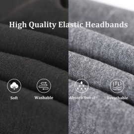 Kachanaa 8 Pack Wide Non-Slip Boho Women\'s Headband - Elastic Large African Turban Headwrap Ideal for Yoga,Workouts,Running - Non-Slip Design for Women Kachanaa 8 Pack Wide Non-Slip Boho Women\'s Headband - Elastic Large African Turban Headwrap Ideal for Yoga,Workouts,Running - Non-Slip Design for Women