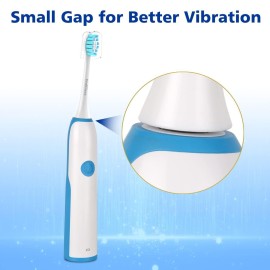 OralClass Replacement Toothbrush Heads for Philips Sonicare Click-on Handles, Medium Soft Electric Brush Heads Refills, 8 Pack OralClass Replacement Toothbrush Heads for Philips Sonicare Click-on Handles, Medium Soft Electric Brush Heads Refills, 8 Pack