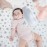 Crib Sheets for Girls 4 Pack, Fitted Crib Sheets for Standard Size Crib and Toddler Mattresses, Soft and Breathable Baby Gift Girl Set, Pink