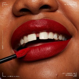 NYX PROFESSIONAL MAKEUP Lip Lingerie XXL Matte Liquid Lipstick - Untamable (Brick Red) NYX PROFESSIONAL MAKEUP Lip Lingerie XXL Matte Liquid Lipstick - Untamable (Brick Red)