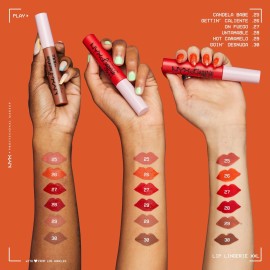NYX PROFESSIONAL MAKEUP Lip Lingerie XXL Matte Liquid Lipstick - Untamable (Brick Red) NYX PROFESSIONAL MAKEUP Lip Lingerie XXL Matte Liquid Lipstick - Untamable (Brick Red)