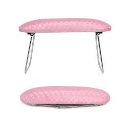 krofaue Nail Arm Rest,Professional Microfiber Leather Nail Hand Rest Stand Arm Rest for Acrylic Nails Cushion Hand Holder with Non-slip - Nail Technician Use Must HavePink