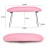 krofaue Nail Arm Rest,Professional Microfiber Leather Nail Hand Rest Stand Arm Rest for Acrylic Nails Cushion Hand Holder with Non-slip - Nail Technician Use Must HavePink