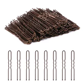 Cehony U Shaped Hair Pins, 200 Count Buns Waved Hair Pins for Updos with Box for Women Lady Girls Bobby Pins French Historical Hair Styling Pins Hair Accessories (Brown, 2.4 Inch) Cehony U Shaped Hair Pins, 200 Count Buns Waved Hair Pins for Updos with Box for Women Lady Girls Bobby Pins French Historical Hair Styling Pins Hair Accessories (Brown, 2.4 Inch)