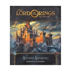 The Lord of the Rings The Card Game Angmar Awakened CAMPAIGN EXPANSION - Cooperative Adventure Game, Strategy Game, Ages 14+, 1-4 Players, 30-120 Min Playtime, Made by Fantasy Flight Games