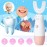 Meqtpomy Kids Electric Toothbrush6 Cleaning Models U Shaped Toothbrush Waterproof Battery Powered 360 Automatic Sonic Toddler Toothbrushes for 8-13 Years Old for Boys GirlsPink
