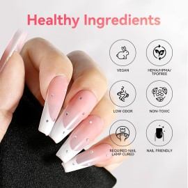 SAVILAND French Gel Nail Polish: 1PC 10 ML White Nail Polish Easy French Smile Line in 5s French Tip Nail Tool French Nails U V LED Gel French Tip Nail Art Nail Supplies for Starter Professional Gift SAVILAND French Gel Nail Polish: 1PC 10 ML White Nail Polish Easy French Smile Line in 5s French Tip Nail Tool French Nails U V LED Gel French Tip Nail Art Nail Supplies for Starter Professional Gift