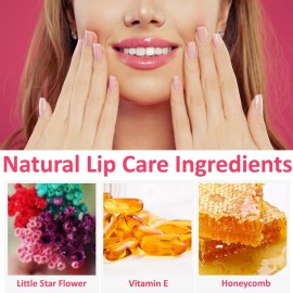 2 Pack Crystal Flower Jelly Lipstick,Magic Color Changing, PH Clear Temperature Lip Gloss/Balm,Long Lasting Nourishing Moisturizing Lip Stick (Set A) 2 Pack Crystal Flower Jelly Lipstick,Magic Color Changing, PH Clear Temperature Lip Gloss/Balm,Long Lasting Nourishing Moisturizing Lip Stick (Set A)