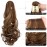 Mitrygreen Claw Clip Ponytail Extension 18 Clip in Wavy Ponytail Hair Extensions Long Pony Tails for Women Extensions Ash Blonde Mix Light Brown Wave Hairpiece