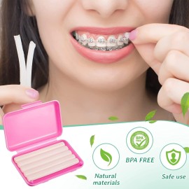 Dental Wax,Orthodontic Wax With Colorful Storage Cases(Mint,Apple,Strawberry).Dental Patient Wax Applicator Scraper Kit(White).For Braces Aligners Wearer,Oral Dental appliances,Damaged teeth(3+1Pack) Dental Wax,Orthodontic Wax With Colorful Storage Cases(Mint,Apple,Strawberry).Dental Patient Wax Applicator Scraper Kit(White).For Braces Aligners Wearer,Oral Dental appliances,Damaged teeth(3+1Pack)