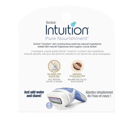 Schick Intuition Pure Nourishment with Organic Cocoa Butter 12 Cartridge Women\'s Razor Refills Schick Intuition Pure Nourishment with Organic Cocoa Butter 12 Cartridge Women\'s Razor Refills