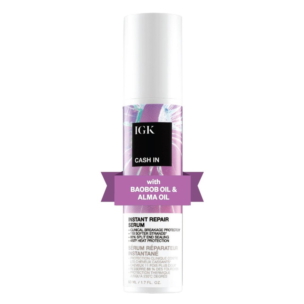 IGK Cash In Instant Repair Serum 50 ml / 1.7 oz IGK Cash In Instant Repair Serum 50 ml / 1.7 oz