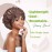 BONNET QUEEN Satin Bonnet Cool Breathable Single Layer Silk Bonnet for Sleeping Women Hair Bonnet Night Sleep Cap Scarf Wrap for Curly Hair with Tie Band Chocolate