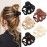 Atoden Hair Clips, 5Pcs Octopus Matte Hair Claws for Women, Large 3.15 Hair Clips for Thick Hair, Non-slip Jaw Clips, Hair Accessories