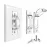Wall Switch Guard, ILIVABLE Child Proof Light Switch Plate Covers Protects Your Lights from being Accidentally Turned On or Off by Children and Adults (Clear, 2 Pack)